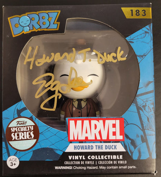 Fresh In!! Howard The Duck Dorbz Autographed by Ed Gale