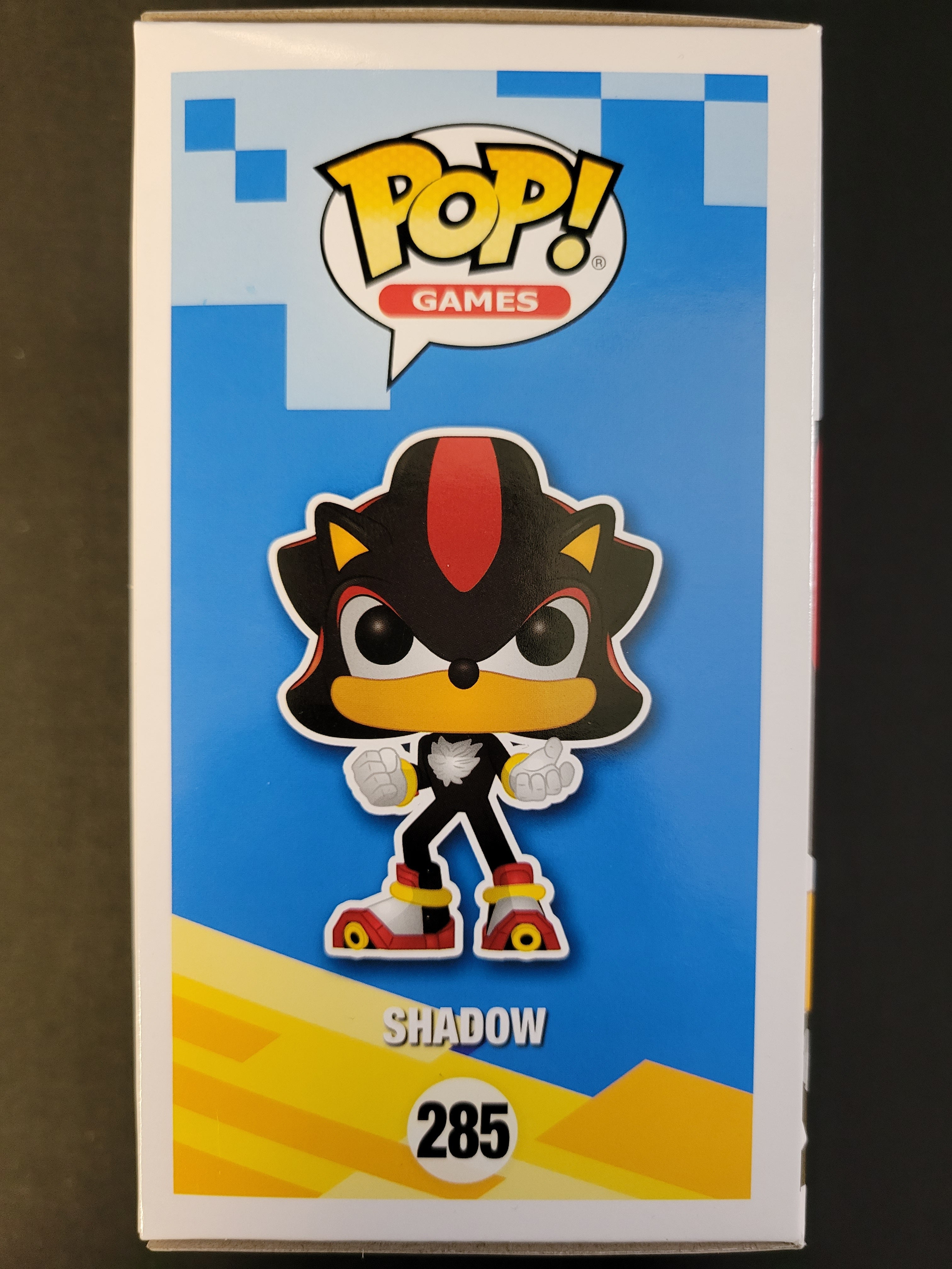 Funko Pop: Shadow The Hedgehog #285 Autographed by Jason Griffith - Cert 706