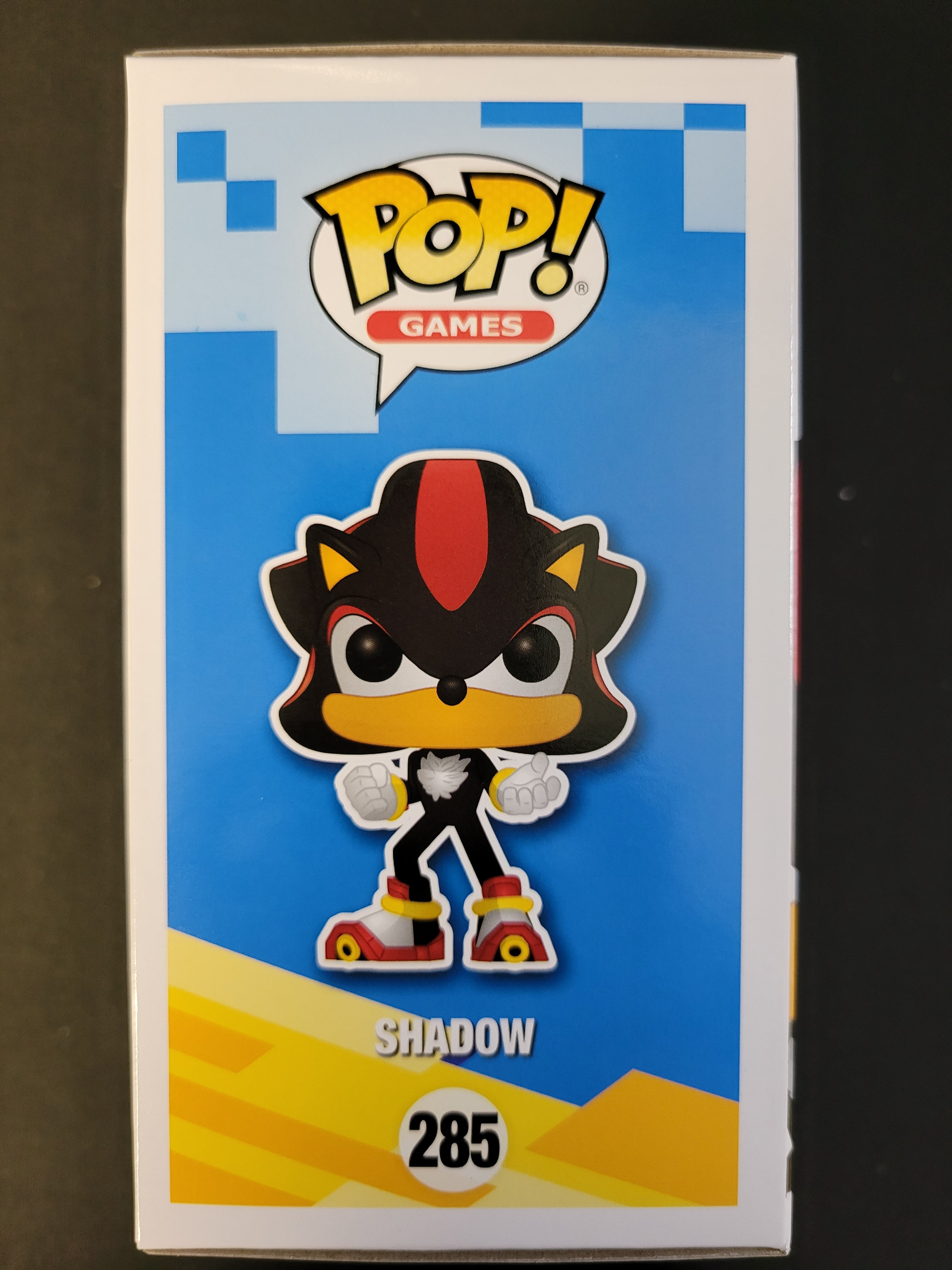 Funko Pop: Shadow The Hedgehog #285 Autographed by Jason Griffith - Cert 701