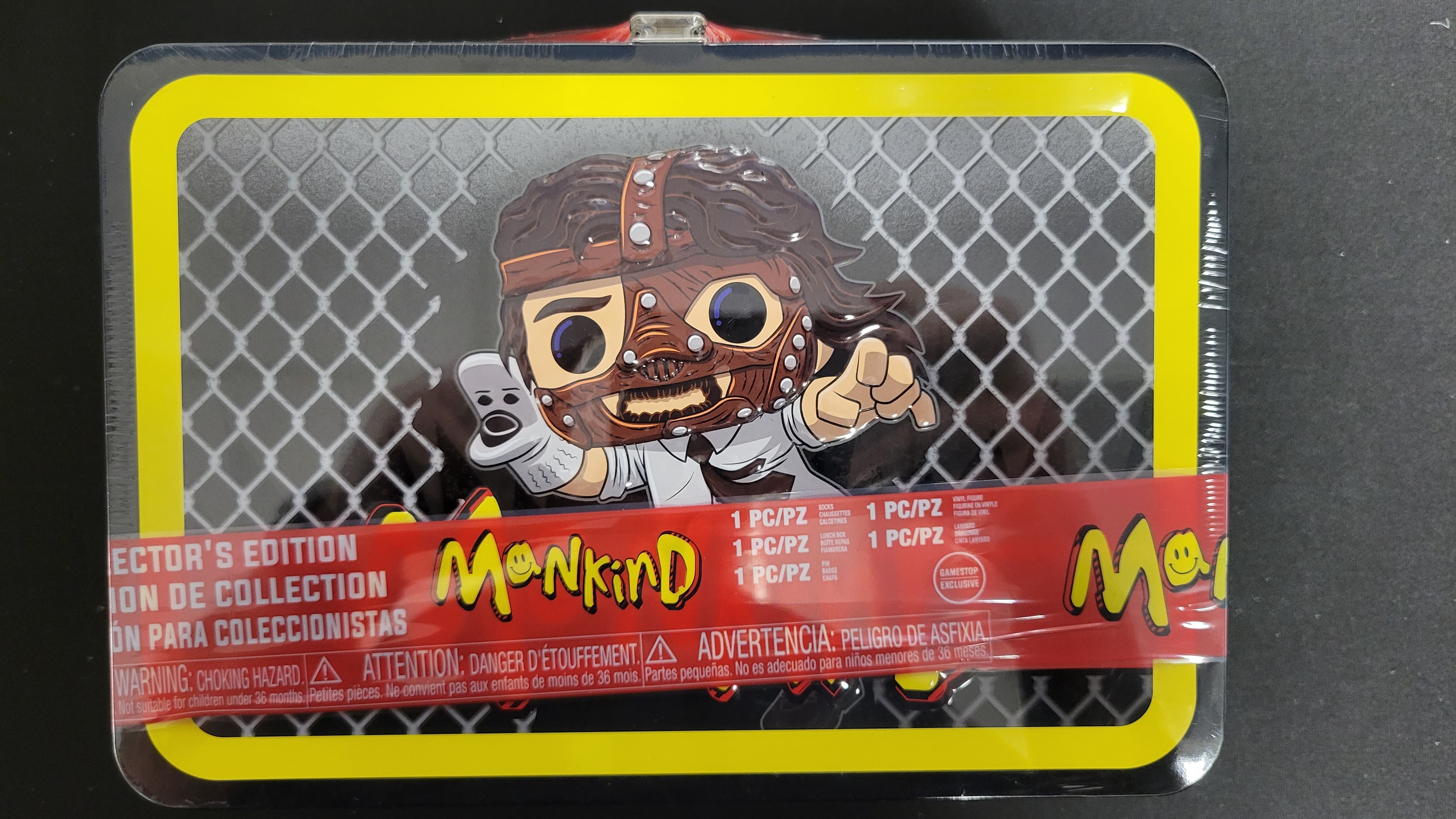 Mankind Collector's Lunch Box and Figure Bundle