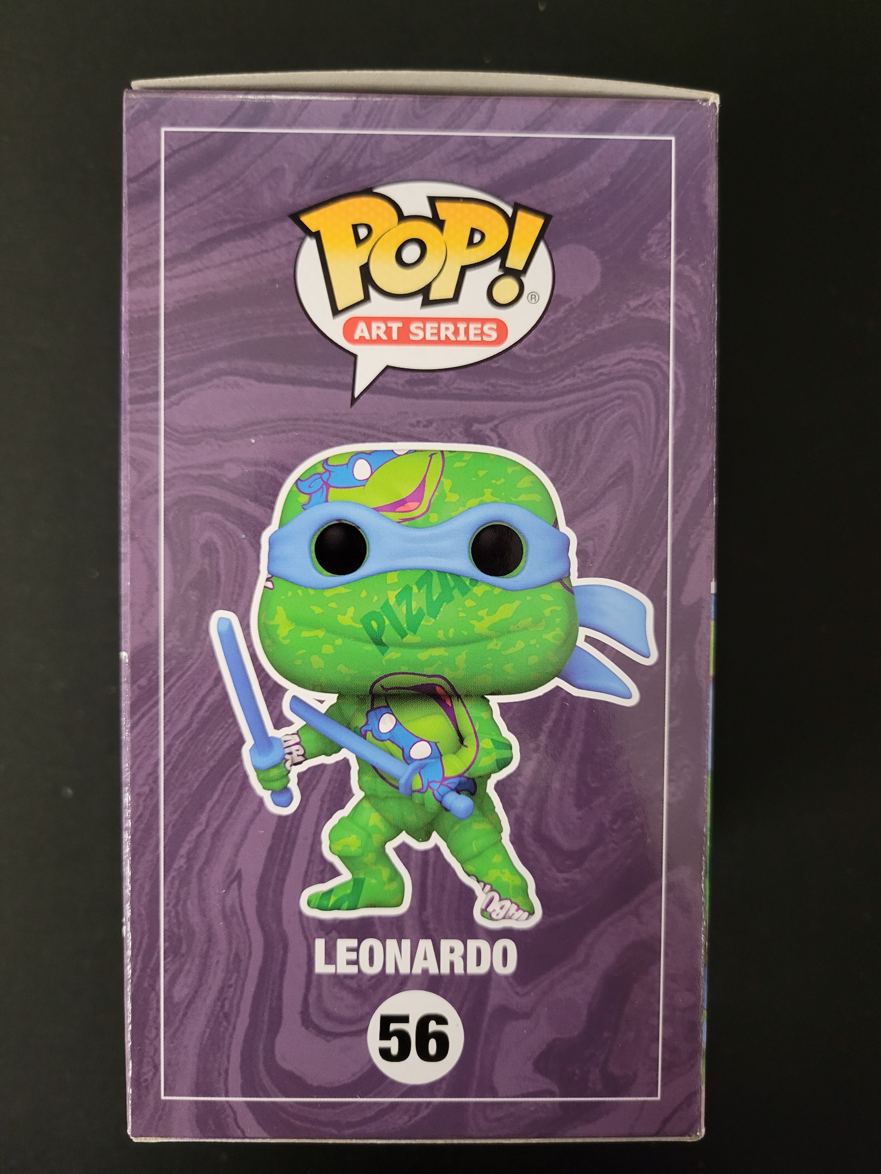 Funko Pop! TMNT Art Series Target Exc: Leonardo Autographed By Brian Tochi 933