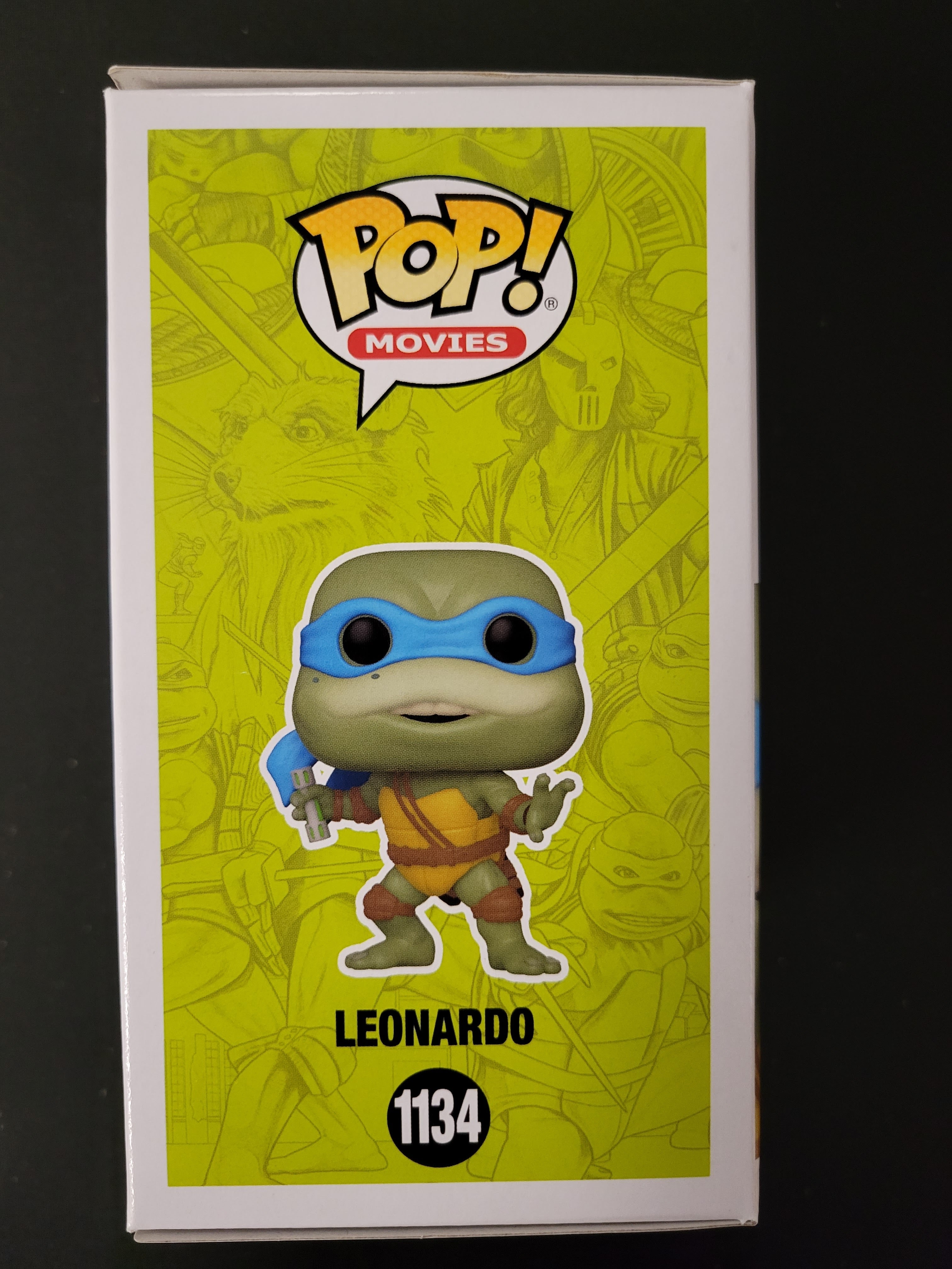 Funko Pop! Teenage Mutant Ninja Turtles: Leonardo Autographed By Brian Tochi 930