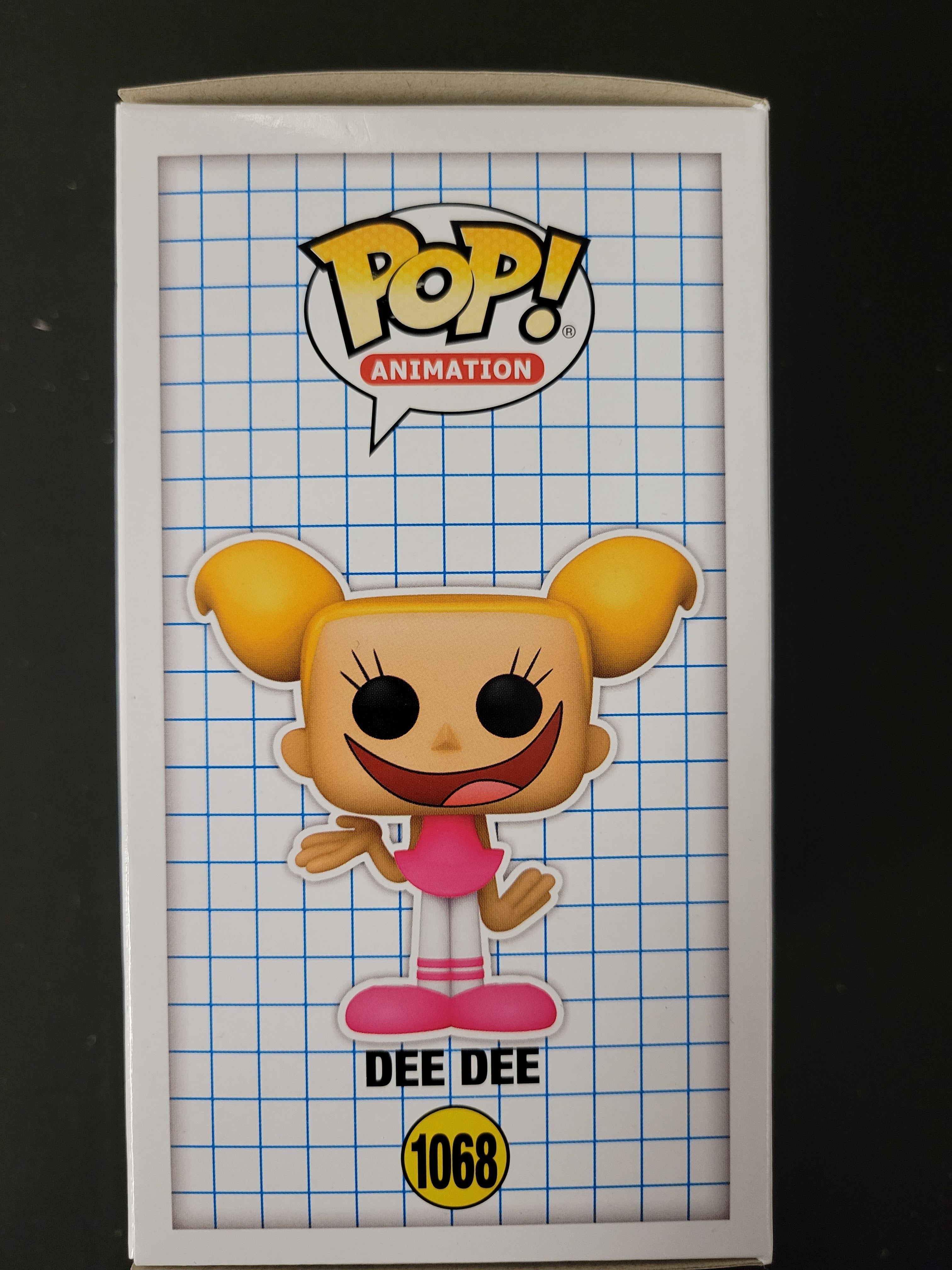 Funko Pop: #1068 Dexter's Laboratory - Dee Dee signed by Kat Cresida JSA 505