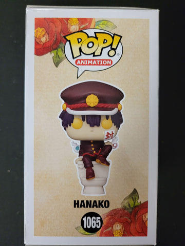 Funko Pop: #1065 Toilet Bound Hanako Autographed by Justin Briner - JSA Cert 675