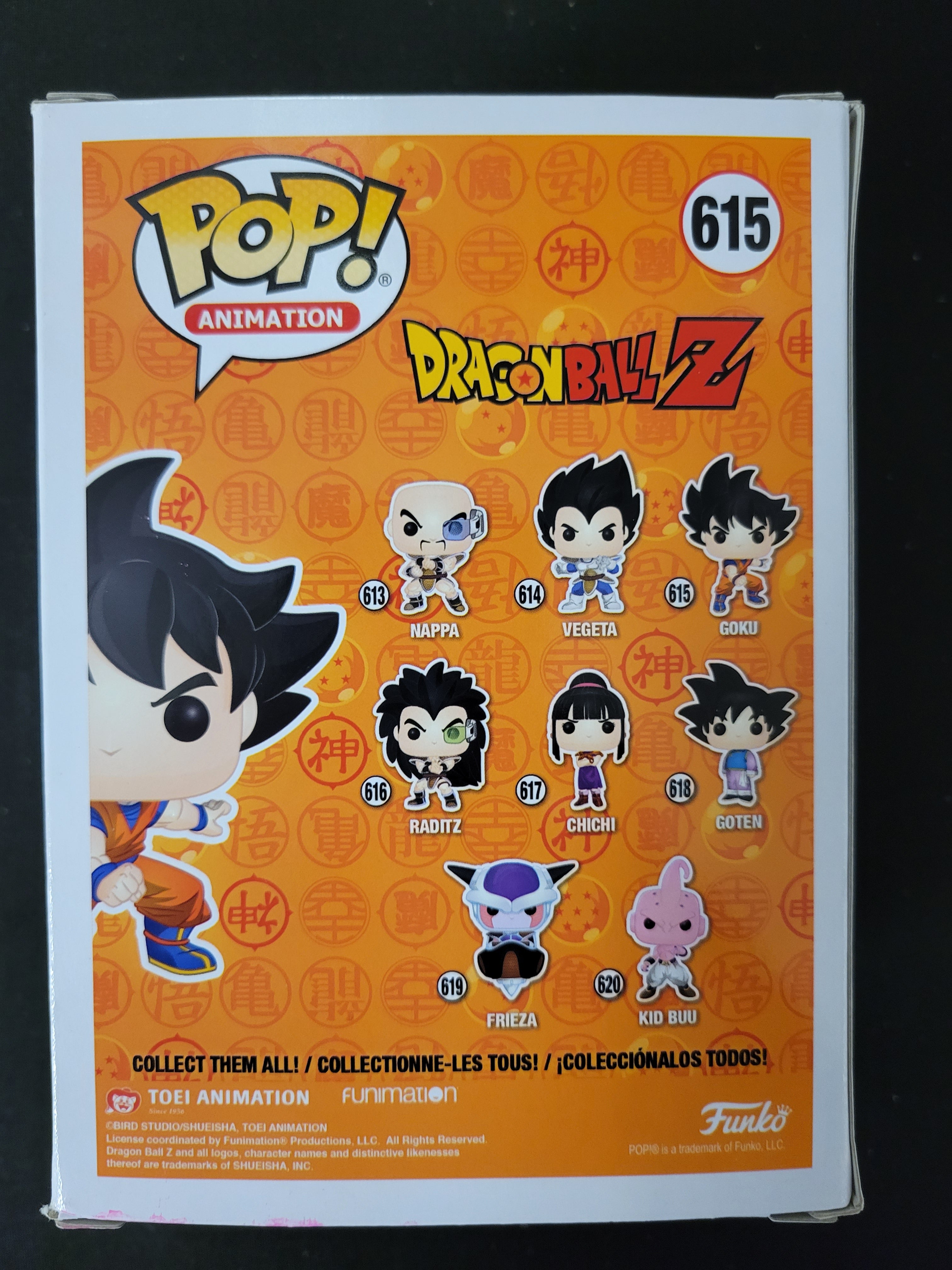Funko Pop: #615 Goku Dragon Ball Z Signed By Sean Schemmel - JSA Cert – Pops  and Such