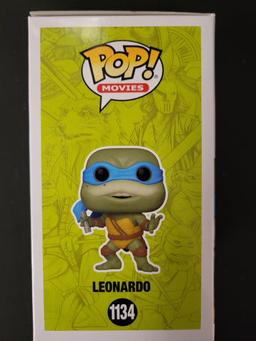 Funko Pop! Teenage Mutant Ninja Turtles: Leonardo Autographed By Brian Tochi 934