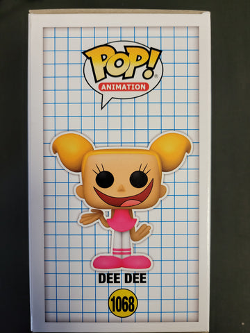 Funko Pop: #1068 Dexter's Laboratory - Dee Dee signed by Kat Cresida JSA 504