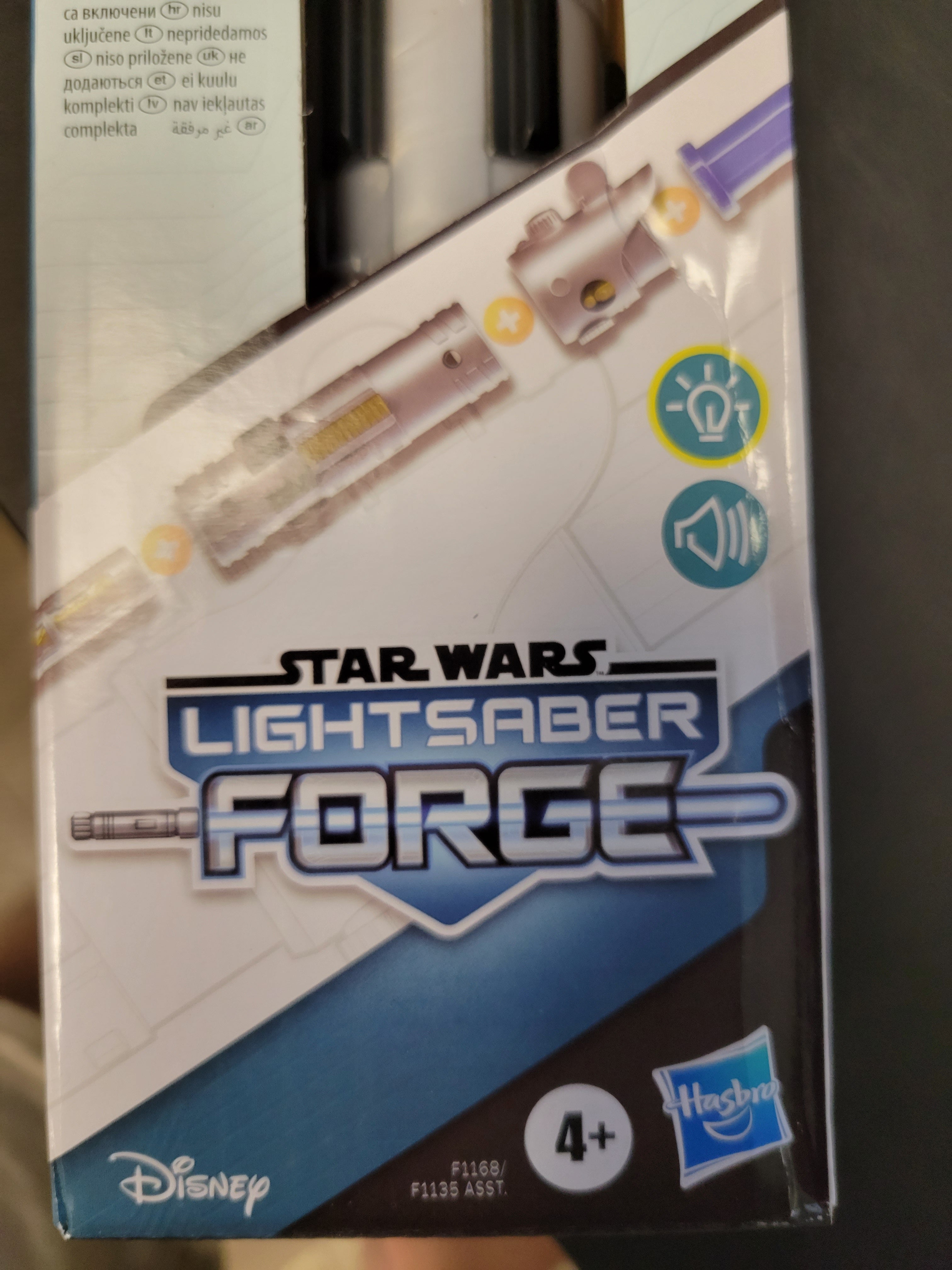 Star Wars Lightsaber Forge - Luke Skywalker Electronic Lightsaber with Sound FX