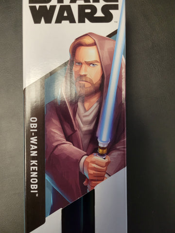 Hasbro Star Wars Lightsaber Forge Obi-Wan Kenobi Electronic Lightsaber w/ sound