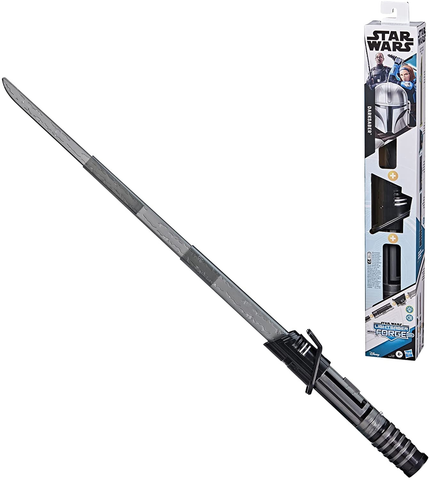 Hasbro Star Wars Lightsaber Forge Electronic Darksaber with Lights and Sound
